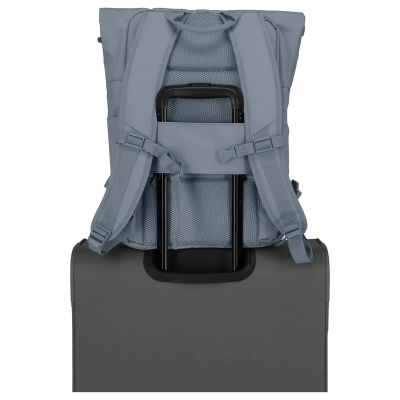 Travelite Basics Rollup - Mochila 60 cm (rauchblau)