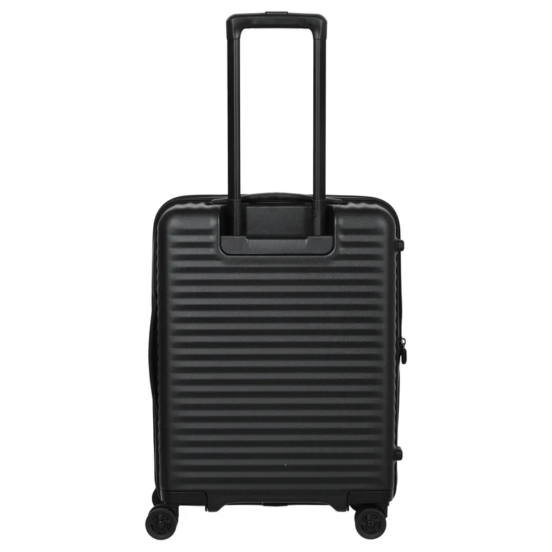 Echolac Celestra FA - Trolley de cabina con 4 ruedas 14" S 55 cm expandible USB (black)