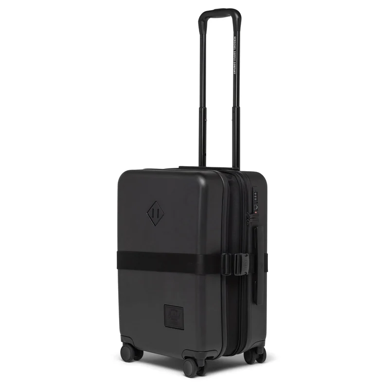Herschel Heritage Hardshell - Trolley de cabina de 4 ruedas 55 cm expandible (black)