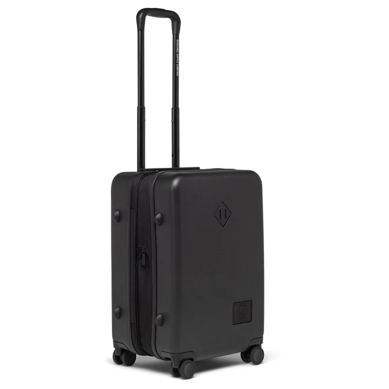 Herschel Heritage Hardshell - Trolley de cabina de 4 ruedas 55 cm expandible (black)