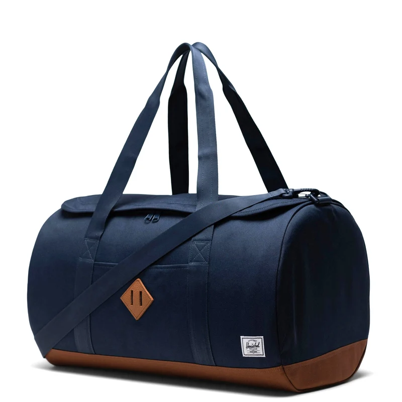 Herschel Heritage Duffle - Bolsa de viaje 52 cm (navy/saddle brown)