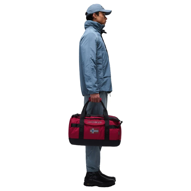 Napapijri Bering Travel - Bolsa de viaje S 46 cm (tibetan red)