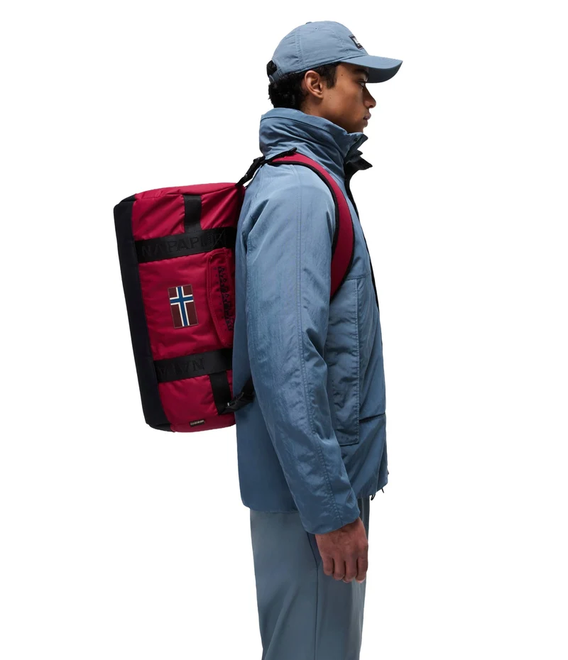 Napapijri Bering Travel - Bolsa de viaje S 46 cm (tibetan red)
