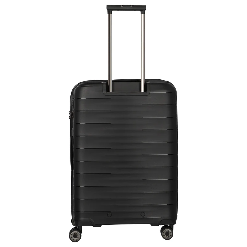 Travelite Mooby - Trolley de 4 ruedas M 66 cm expandible (black)