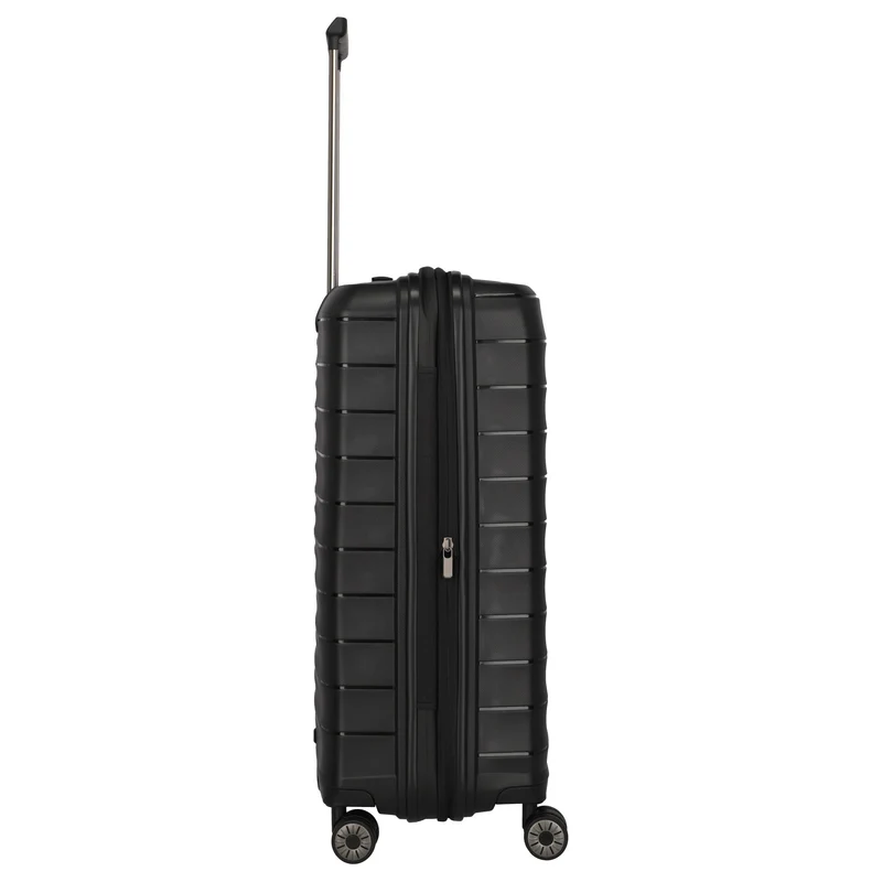 Travelite Mooby - Trolley de 4 ruedas M 66 cm expandible (black)