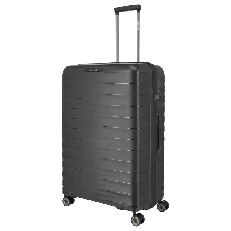 Travelite Mooby - Set de trolley con 4 ruedas L/M/S 3 pzas. expandible (black)
