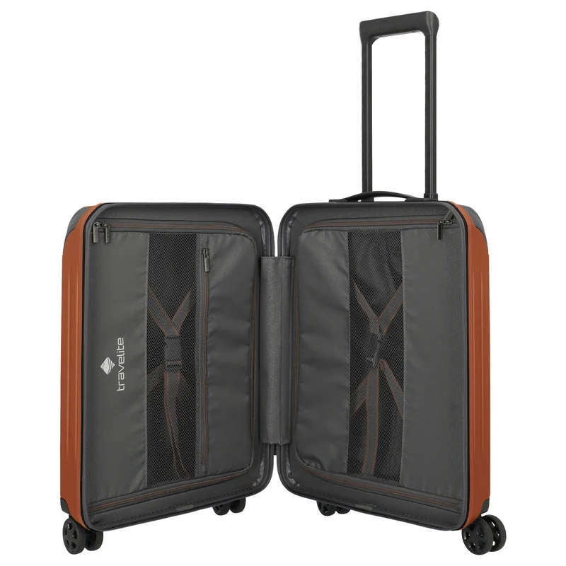 Travelite Dynamiic - Trolley de cabina con 4 ruedas S 55 cm (kupfer)