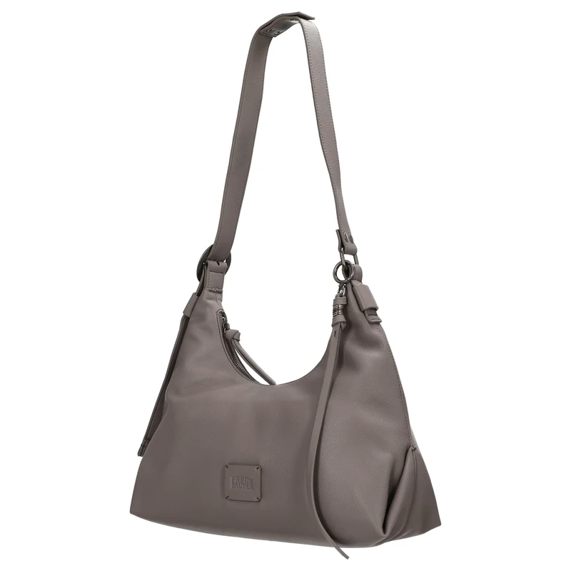 FREDsBRUDER My Bestie Hobo - Bolso bandolera 41.5 cm (warm grey)