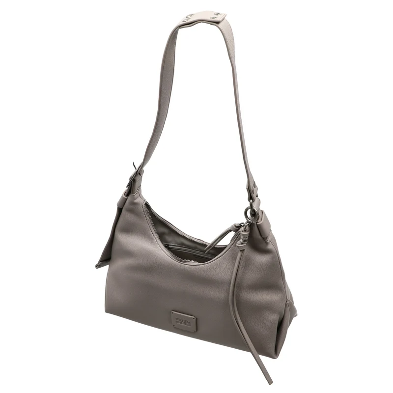 FREDsBRUDER My Bestie Hobo - Bolso bandolera 41.5 cm (warm grey)