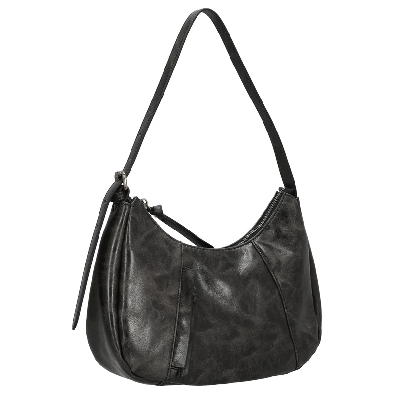 FREDsBRUDER Ever Faded Midi Hobo - Bolso de hombro 30 cm (faded black)