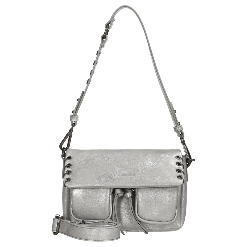 FREDsBRUDER Rebel At Heart - Bolso de hombro 26 cm (silver)