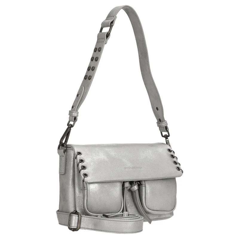 FREDsBRUDER Rebel At Heart - Bolso de hombro 26 cm (silver)