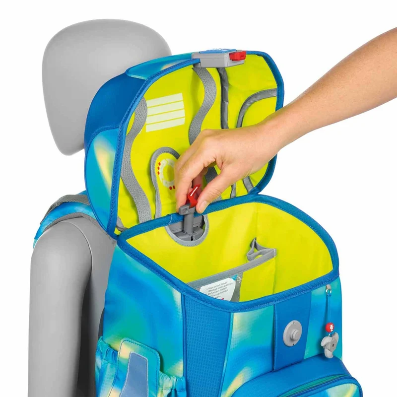 Step by Step Cloud Flash - Set de mochila escolar 5 piezas (Ninja Zazu)