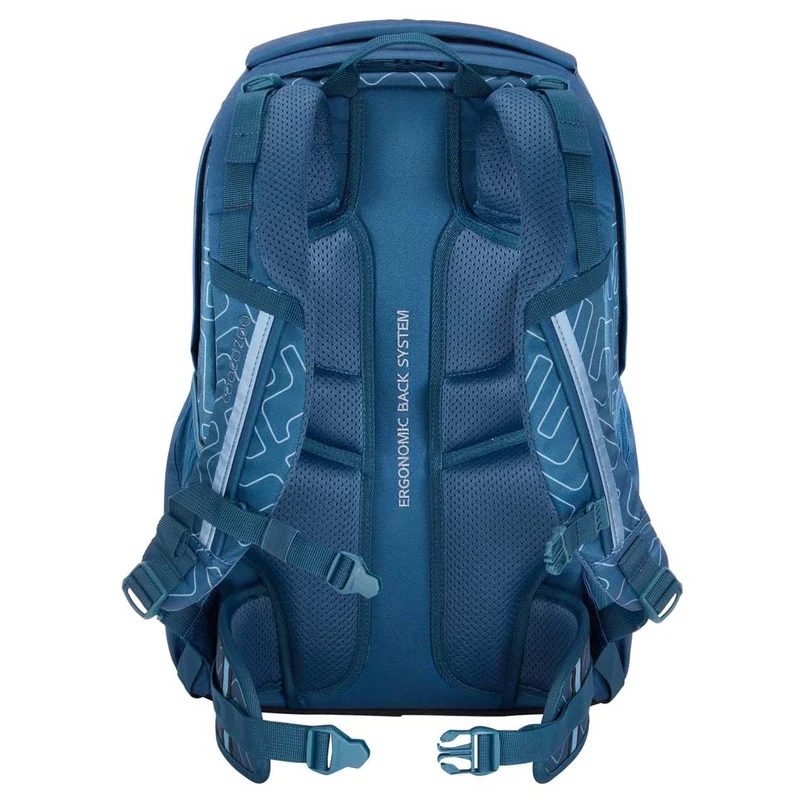 Coocazoo Every - Mochila escolar 44 cm (blue maze)