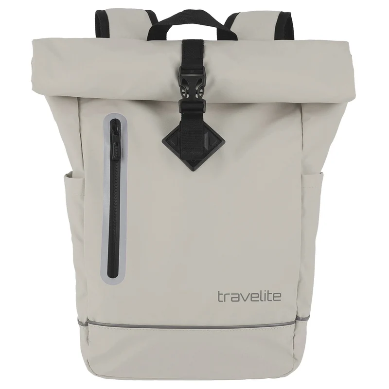 Travelite Basics Roll-Up - Mochila Plancha 48 cm (elfenbein)