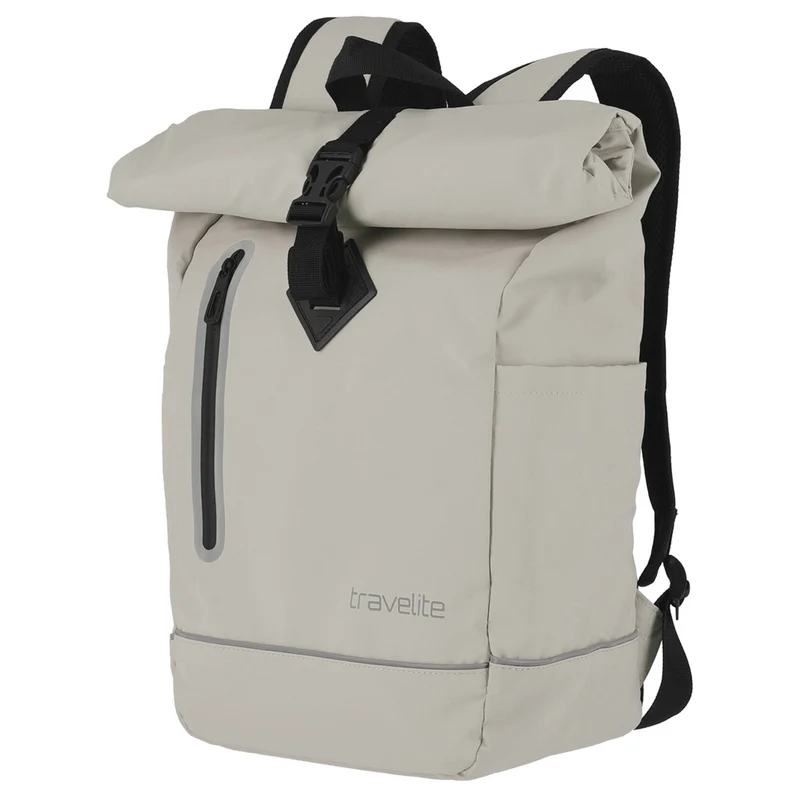 Travelite Basics Roll-Up - Mochila Plancha 48 cm (elfenbein)