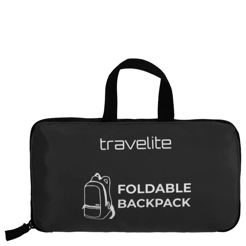 Travelite Accessoires - Mochila plegable 46 cm (black)