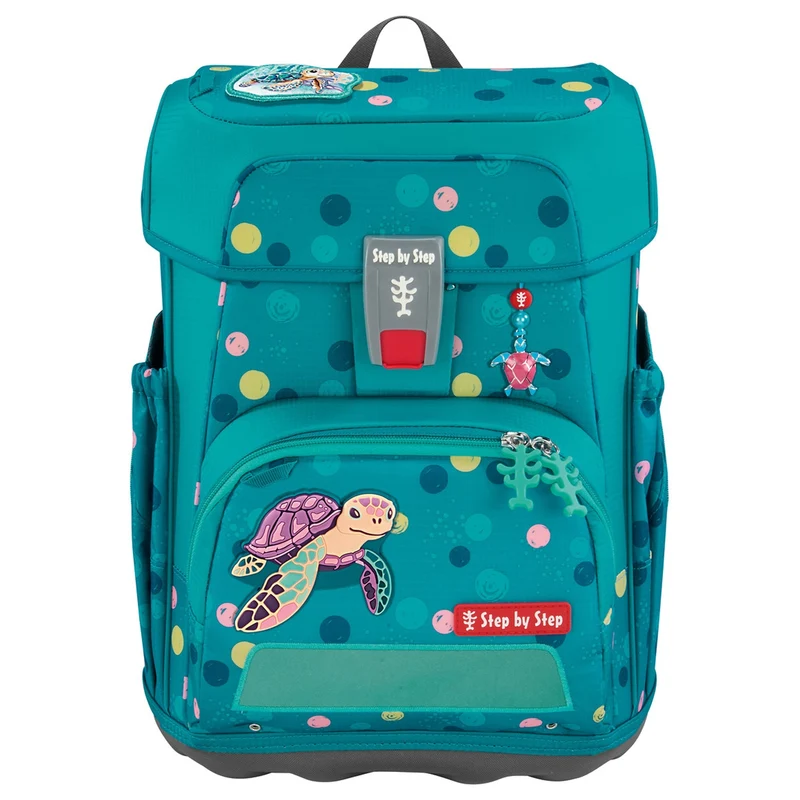 Step by Step Cloud - Set de mochila escolar 5 piezas (Turtle Josie)