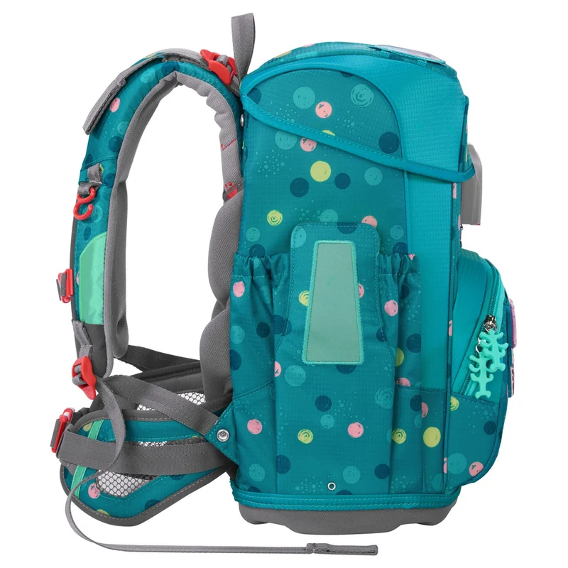 Step by Step Cloud - Set de mochila escolar 5 piezas (Turtle Josie)