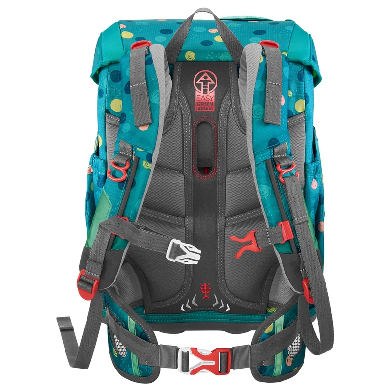 Step by Step Cloud - Set de mochila escolar 5 piezas (Turtle Josie)