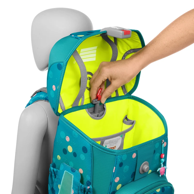 Step by Step Cloud - Set de mochila escolar 5 piezas (Turtle Josie)