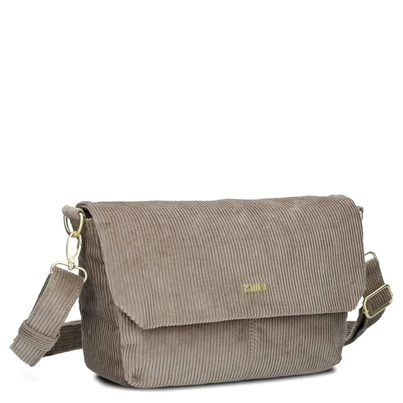 zwei Mademoiselle M60 - Bolso bandolera 33 cm (cord-mocca)