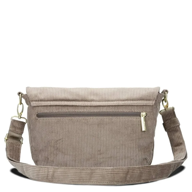 zwei Mademoiselle M60 - Bolso bandolera 33 cm (cord-mocca)