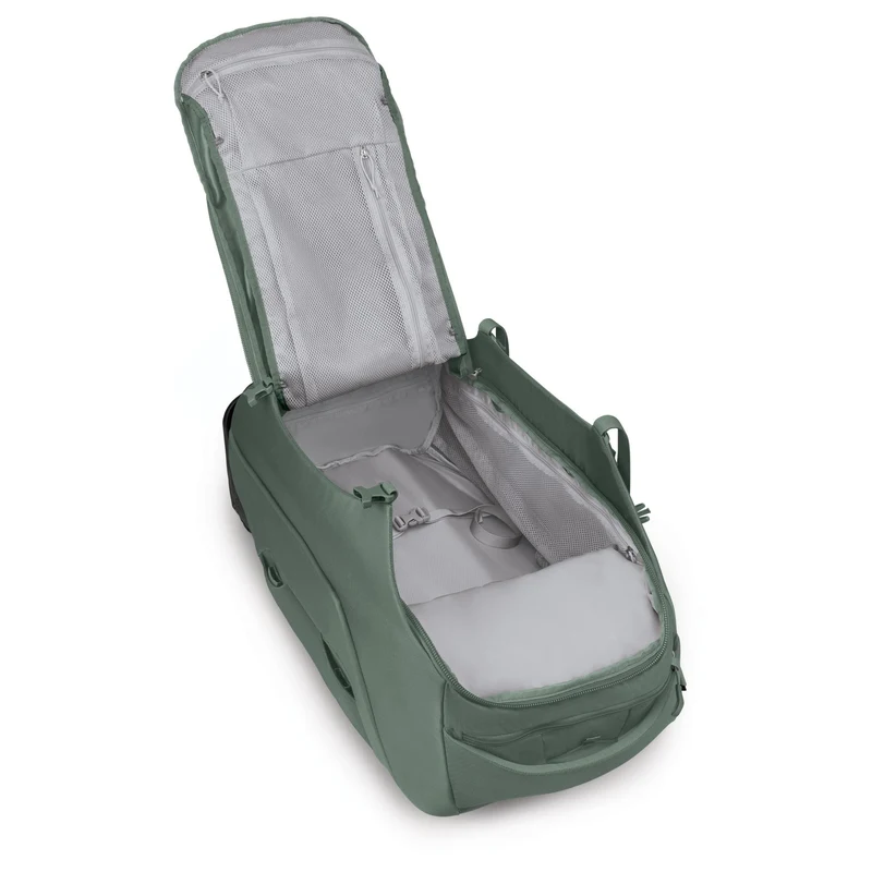 Osprey Sojourn 80 - Trolley mochila con 2 ruedas 75 cm (koseret green)