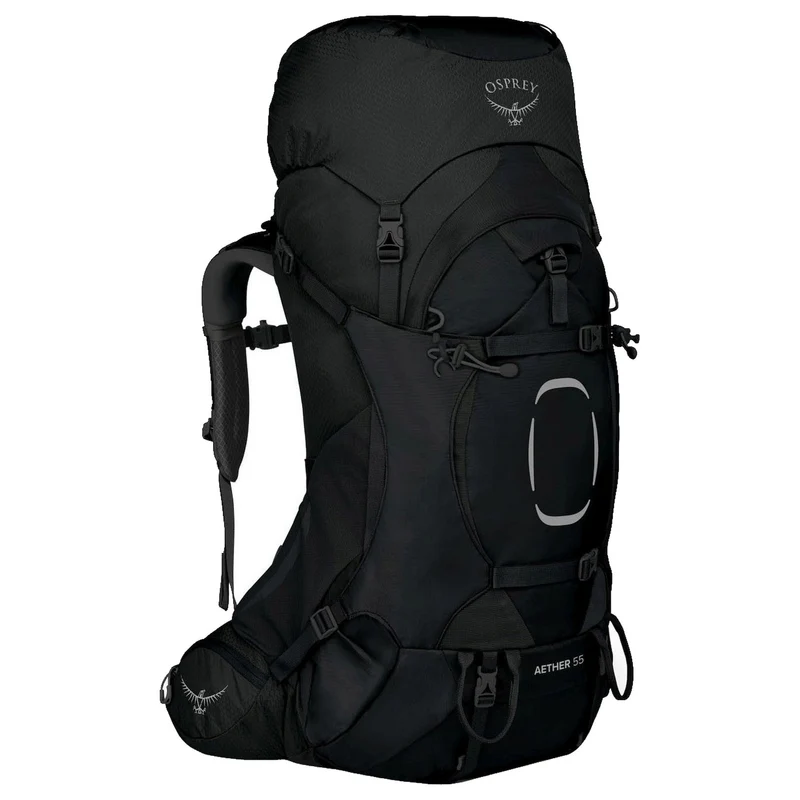 Osprey Aether 55 L/XL - Mochila de trekking 78 cm (black, L/XL)