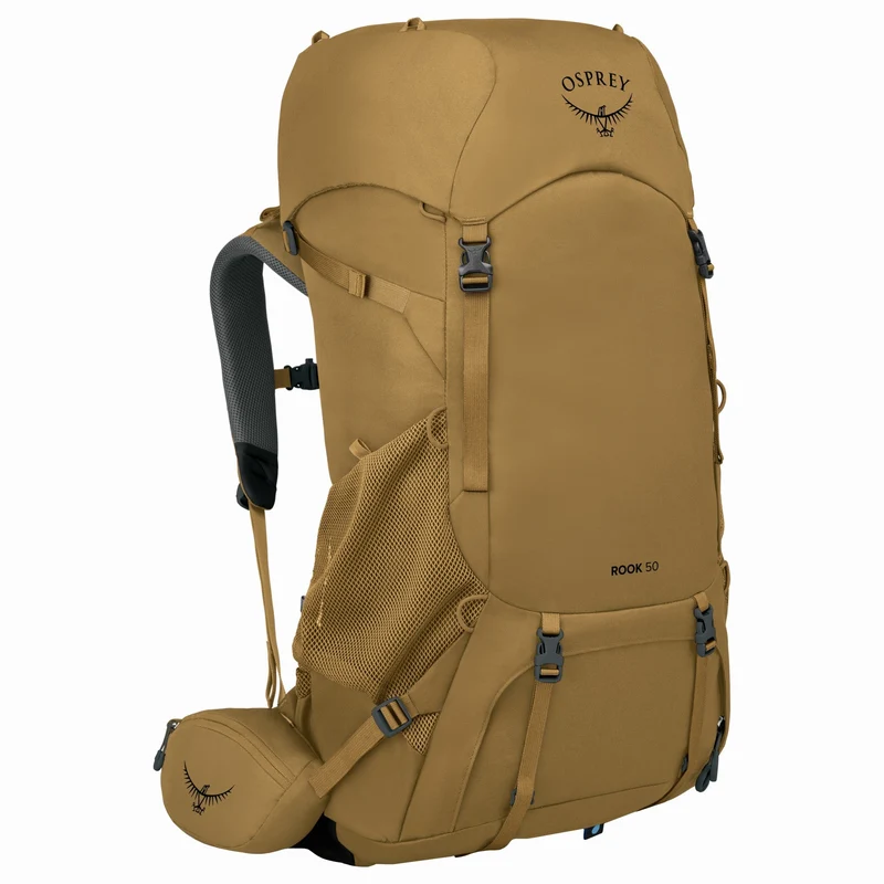 Osprey Rook 50 - Mochila de trekking 75 cm (histosol brown/rhino grey)