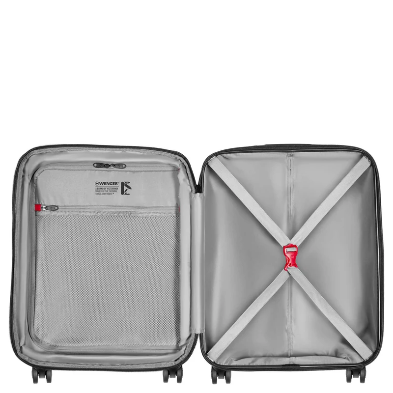 Wenger Prymo - Trolley de cabina de 4 ruedas 55 cm expandible (black)