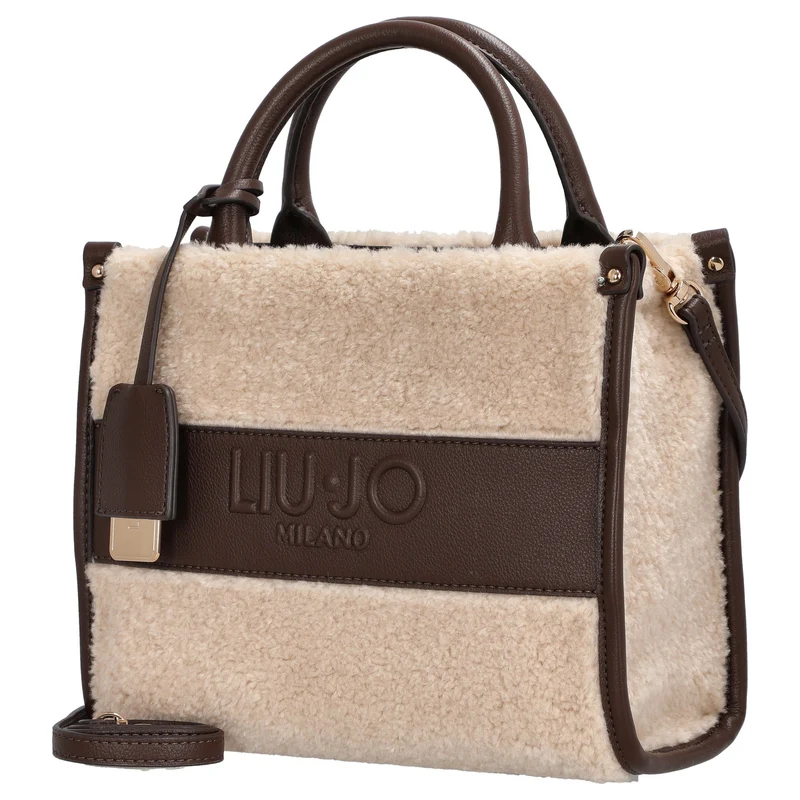 Liu Jo Ridhi Tote - Bolso de mano S 26 cm (moro light)