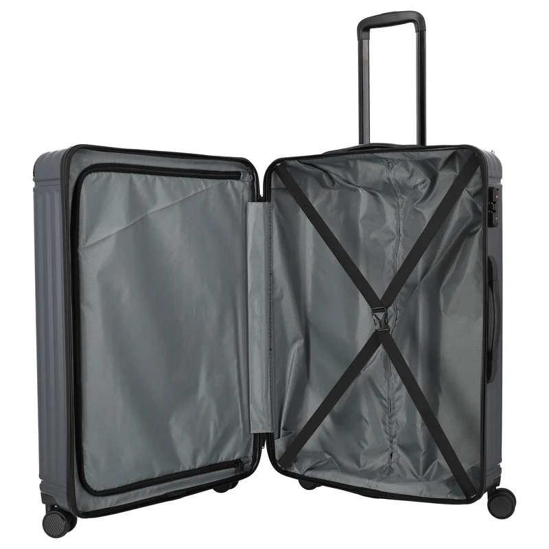 Travelite Cruise - Maleta de 4 ruedas L 77 cm (color: antracita)