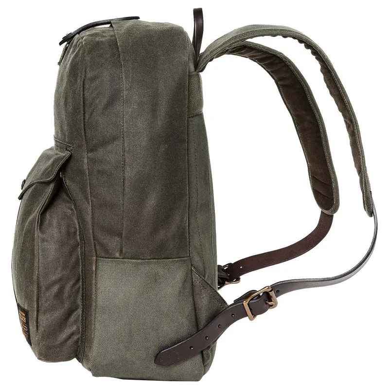 Filson Journeyman Oil Finish - Mochila 15" 44.5 cm (otter green)