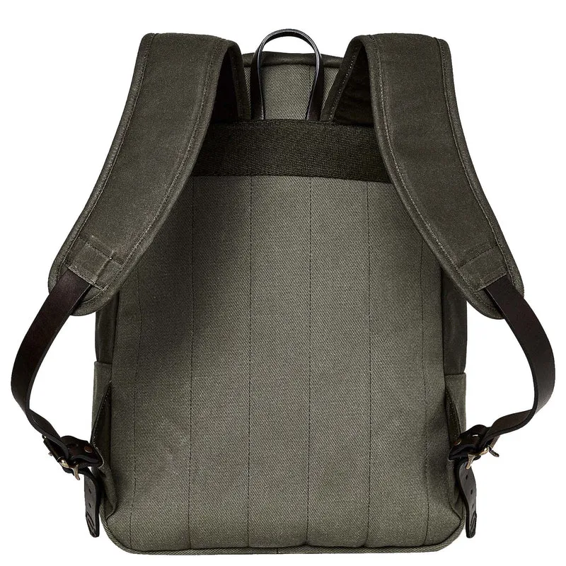 Filson Journeyman Oil Finish - Mochila 15" 44.5 cm (otter green)
