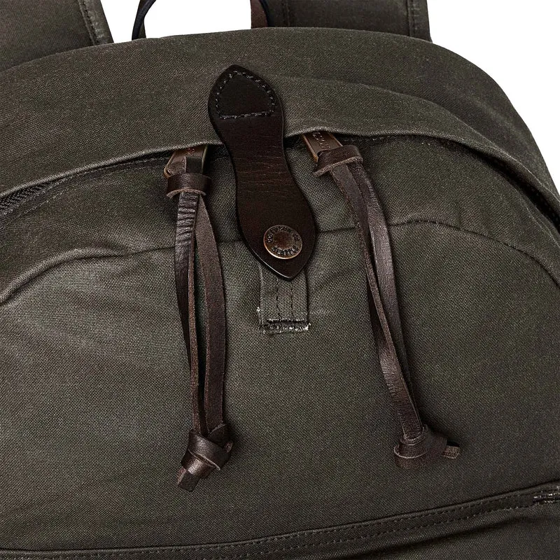 Filson Journeyman Oil Finish - Mochila 15" 44.5 cm (otter green)