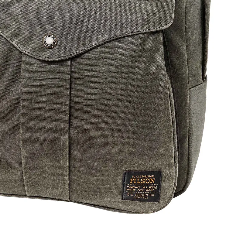 Filson Journeyman Oil Finish - Mochila 15" 44.5 cm (otter green)
