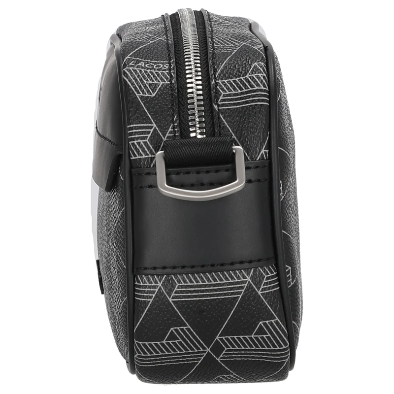 Lacoste The Blend Reporter - Bandolera S 19 cm (monogram black gray)