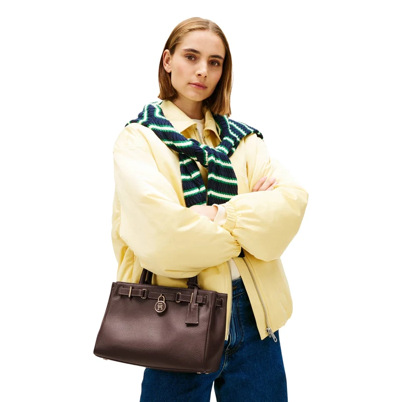 Tommy Hilfiger American Icon Le - Bolso de mano 28 cm (rich walnut)