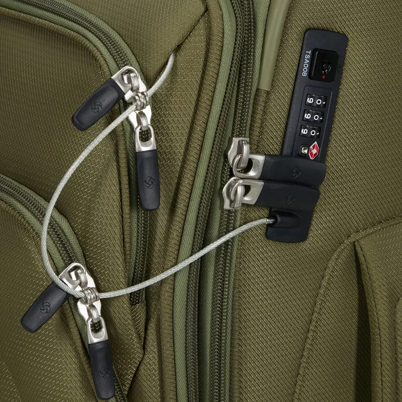 Samsonite Spark SNG 2 - Trolley de cabina de 4 ruedas 55/20 cm expandible (olive)