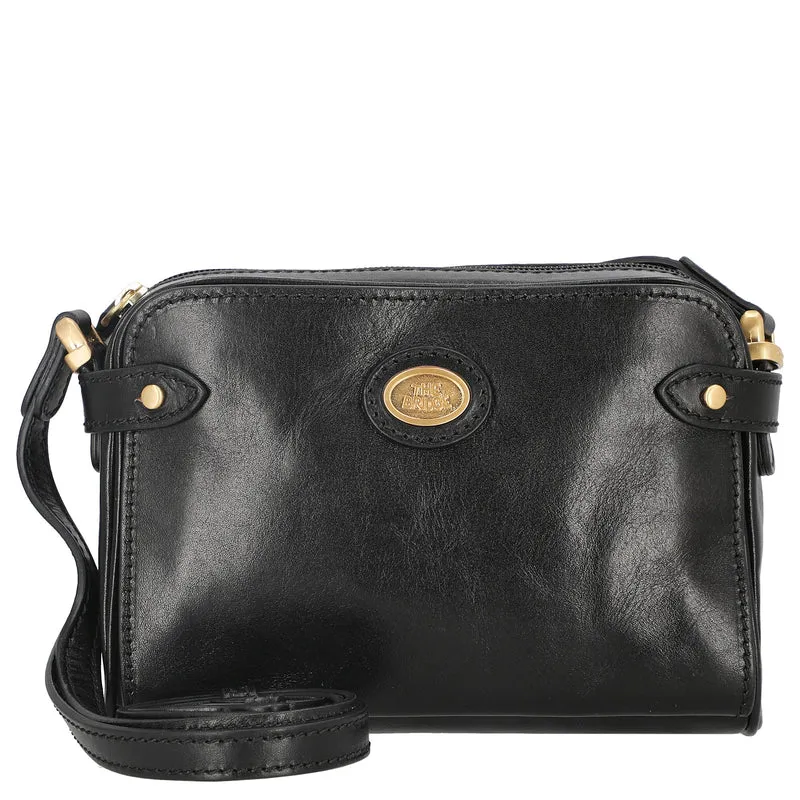 The Bridge Story Donna - Bolso bandolera 22 cm (nero)
