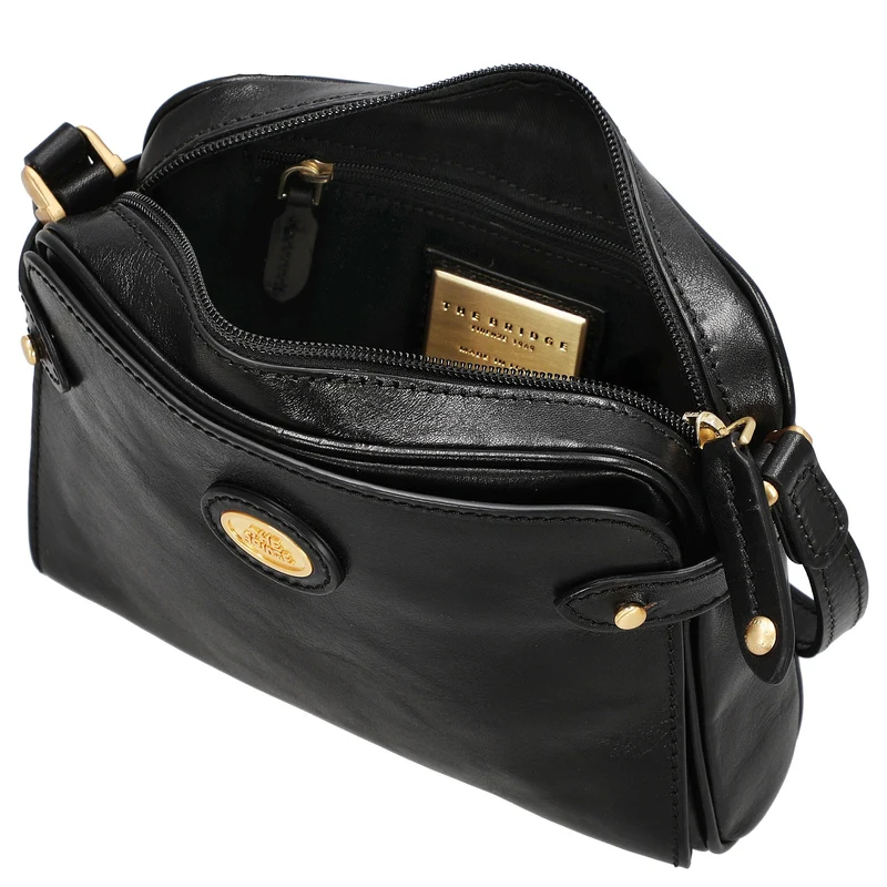 The Bridge Story Donna - Bolso bandolera 22 cm (nero)