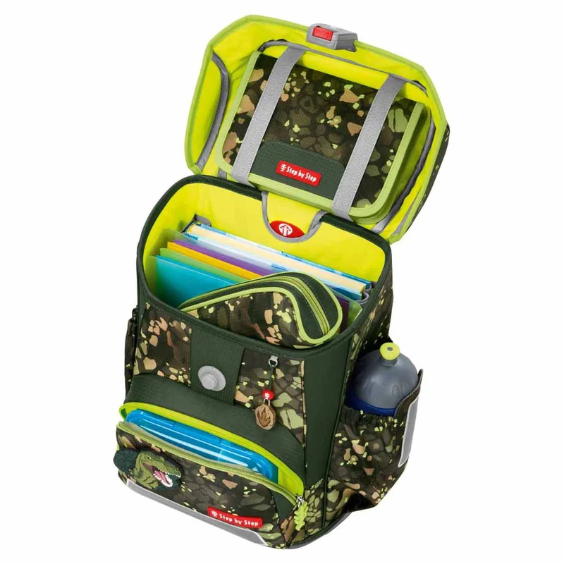 Step by Step Cloud - Set de mochila escolar 5 piezas (Dino Torex)