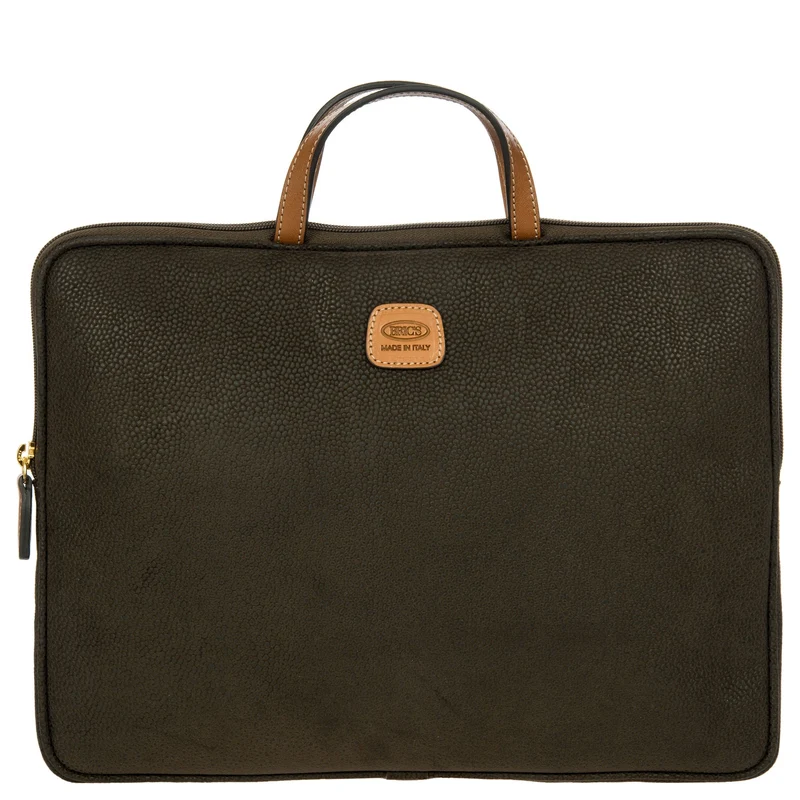 Brics Life - Bolsa para portátil 35 cm (olive)