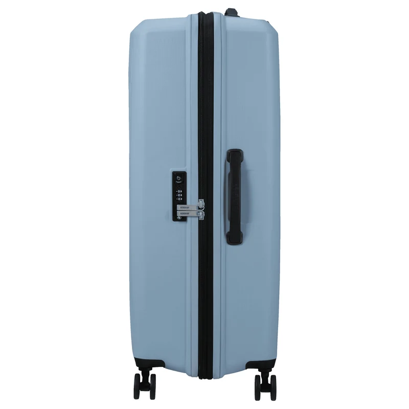 American Tourister Aerostep - Trolley mediano con 4 ruedas 67 cm ampliable (soho grey)