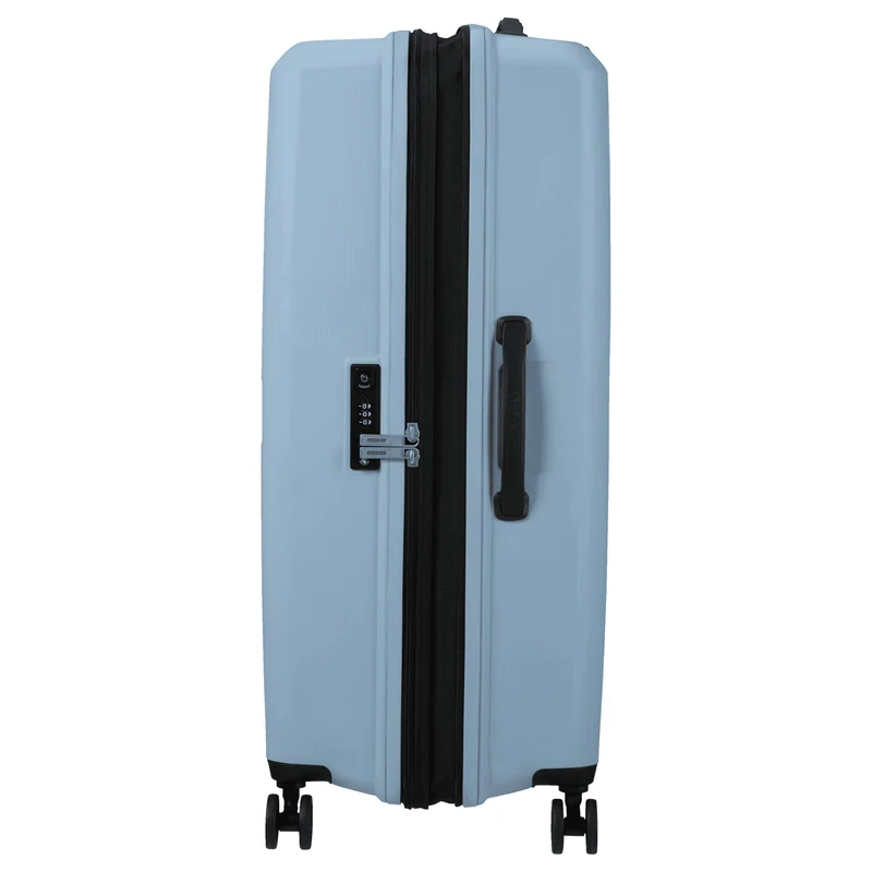 American Tourister Aerostep - Trolley mediano con 4 ruedas 67 cm ampliable (soho grey)