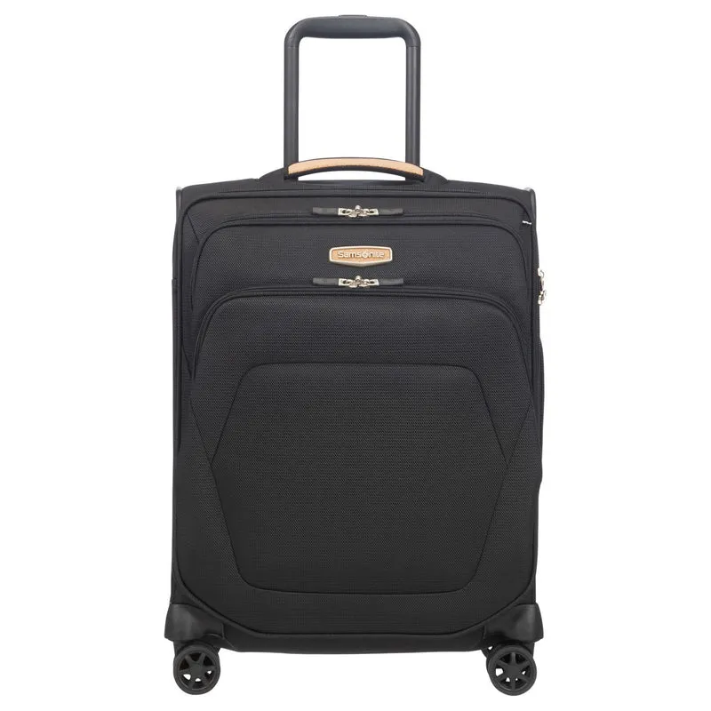 Samsonite Spark SNG Eco - Maleta de cabina 4 ruedas 55 cm (eco black)