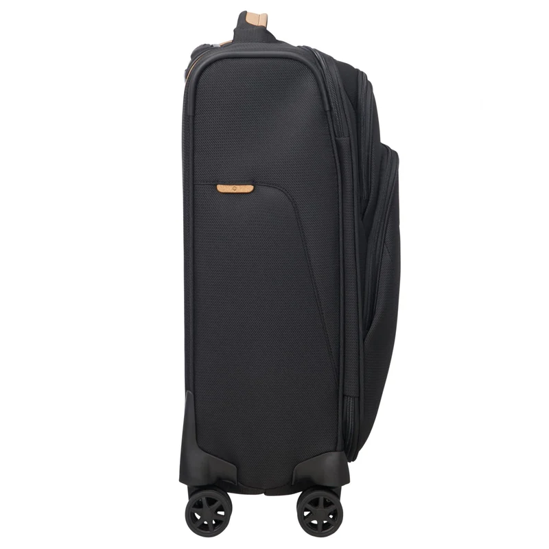 Samsonite Spark SNG Eco - Maleta de cabina 4 ruedas 55 cm (eco black)