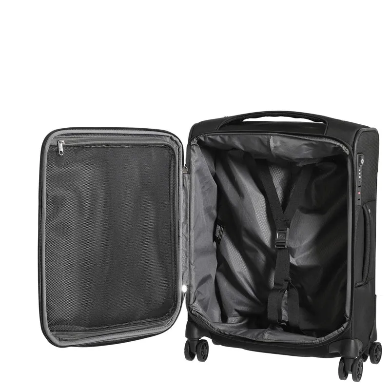 Samsonite B-Lite Icon - Trolley de cabina con 4 ruedas S 55 cm (eco black)