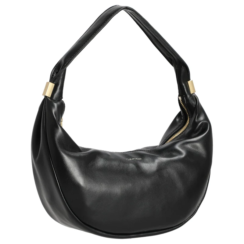Calvin Klein Pinched Soft Crescent - Bolso Bandolera Pequeño (negro)